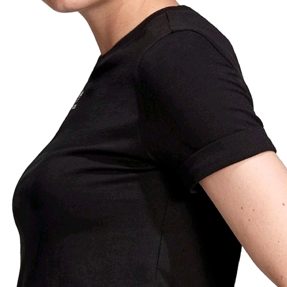 Adidas Roll-up Sleeve Crop Top - Women's XS - Picture 4 of 4